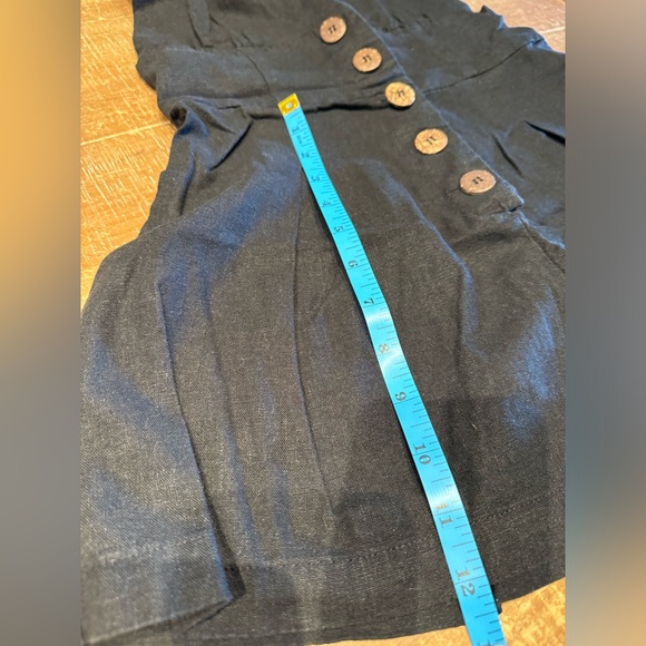 FOREVER 21 Black Button Down Romper - Picture 10 of 12